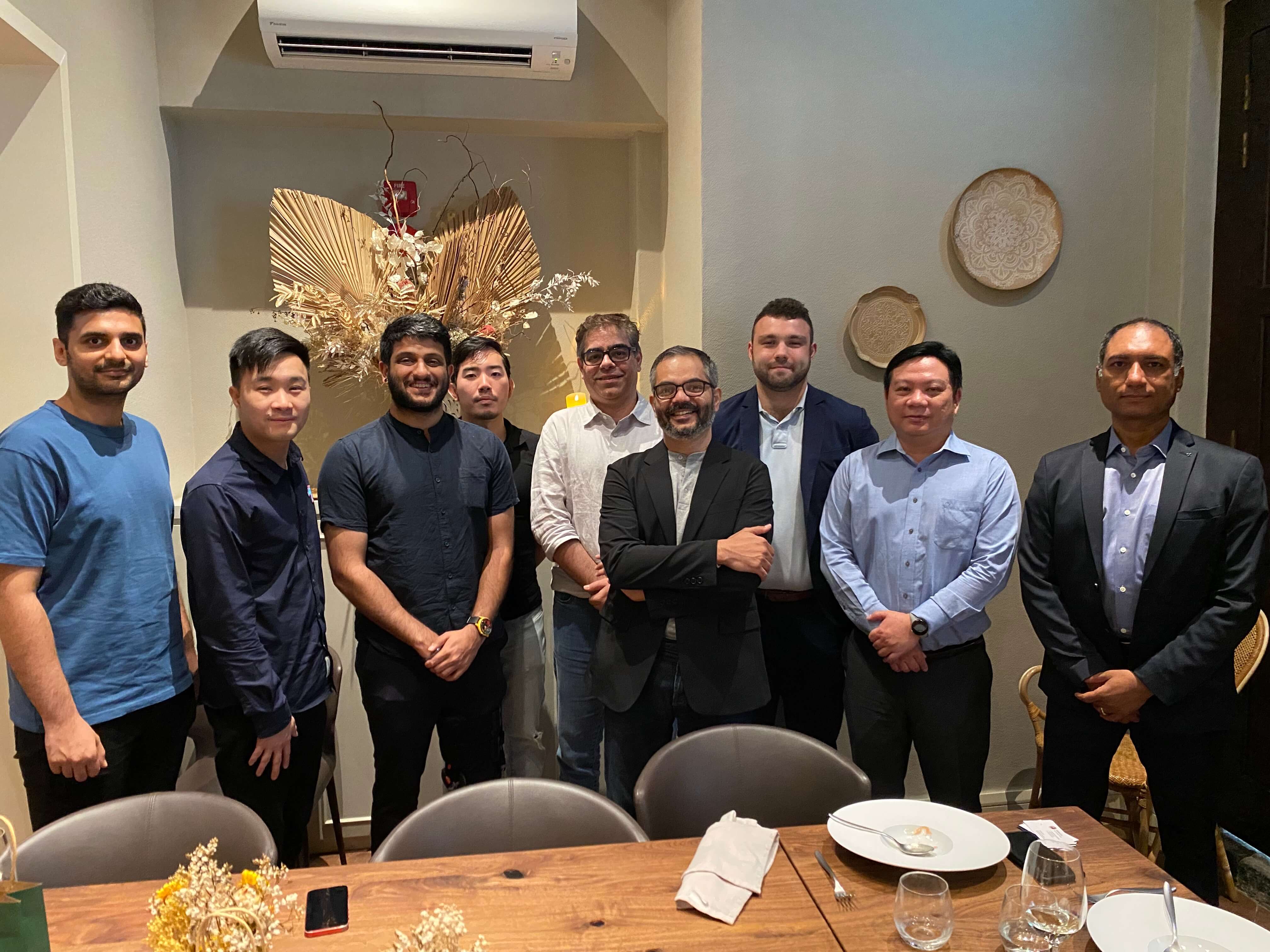 Satisfied clients at Lunch & Learn activity