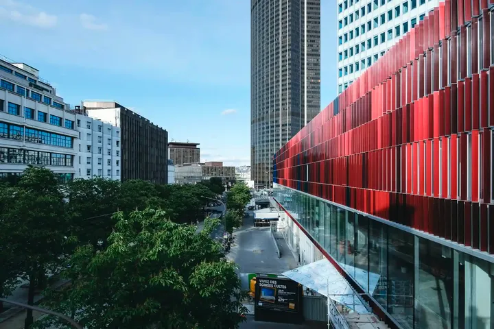 Le centre commercial Montparnasse Rive Gauche et la Tour Montparnasse