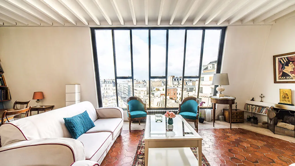 verrière dans un appartement à paris