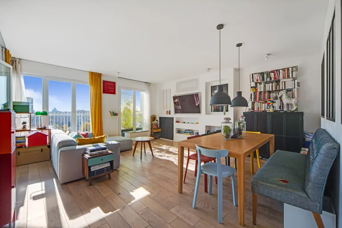appartement lumineux avec vue à Vincennes
