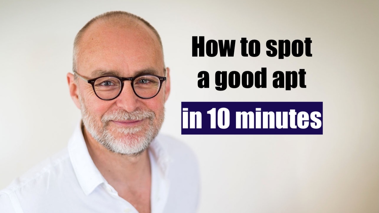 How to spot a good apartment in 10 minutes