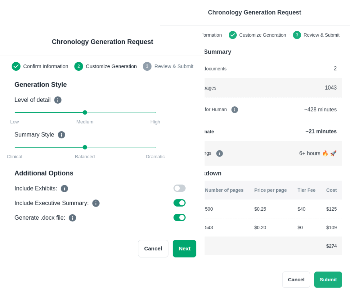 a screenshot of pageleafs application mock-up