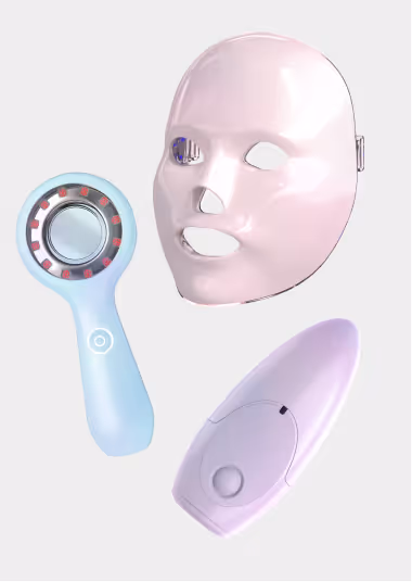 a face mask and LTV device
