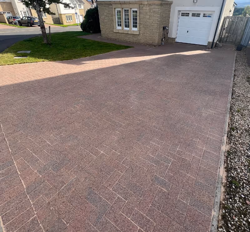 clean driveway