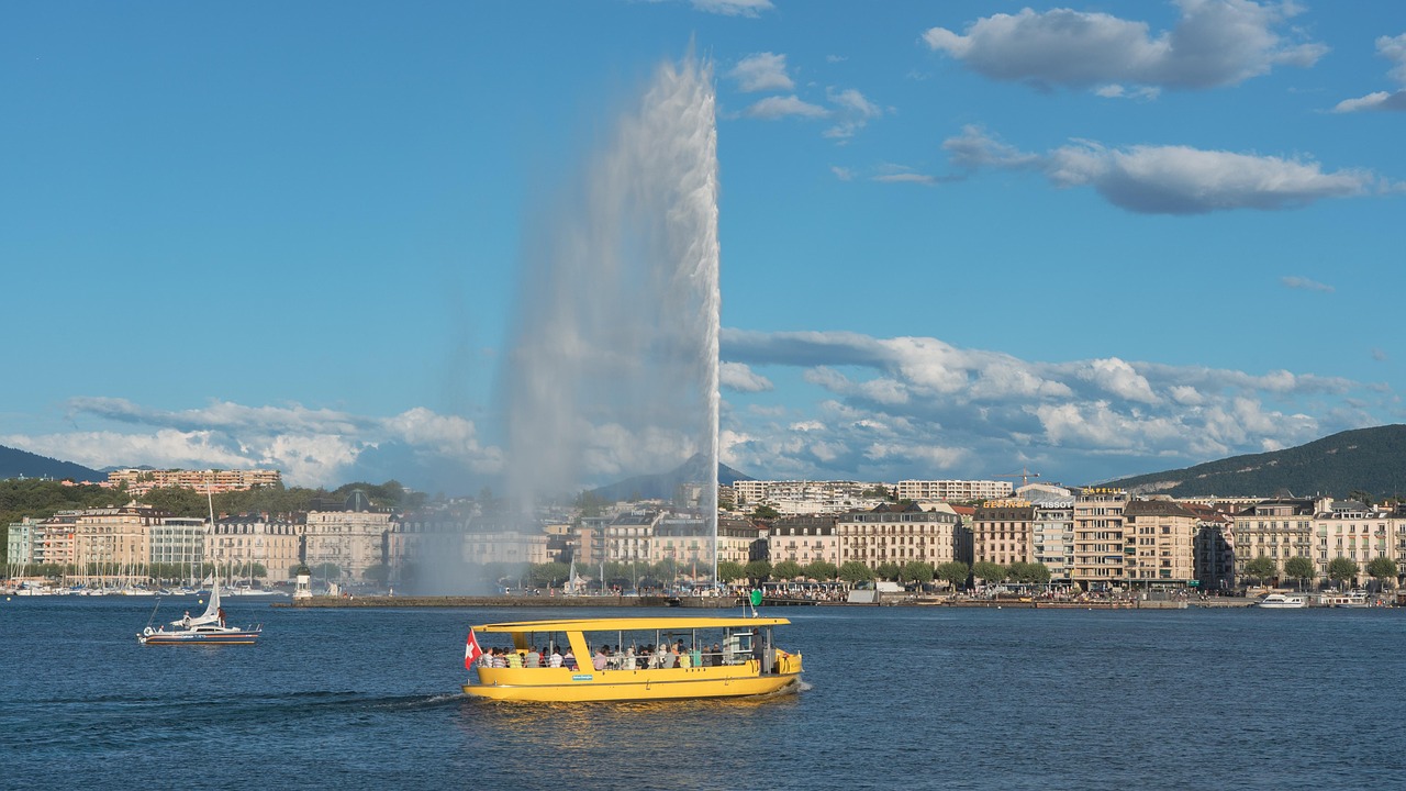 Le jet d'eau de Genève