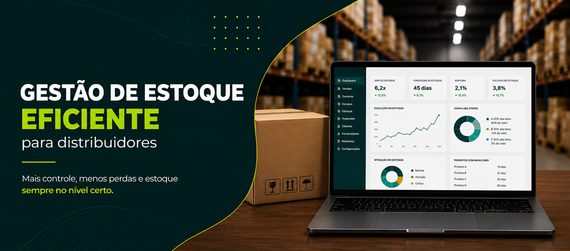 Como Controlar Estoque em Distribuidora | ERP para Distribuidora