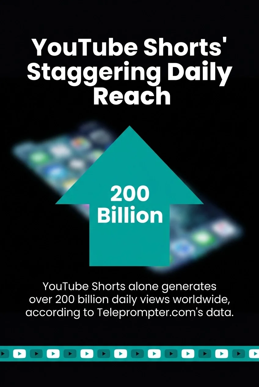 200 Billion YouTube Shorts Daily Views