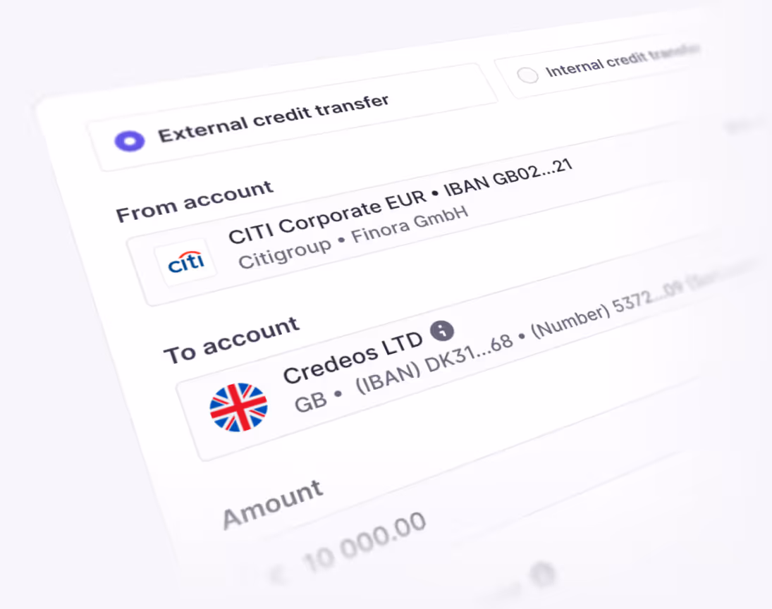 Making a payment inside the Atlar dashboard