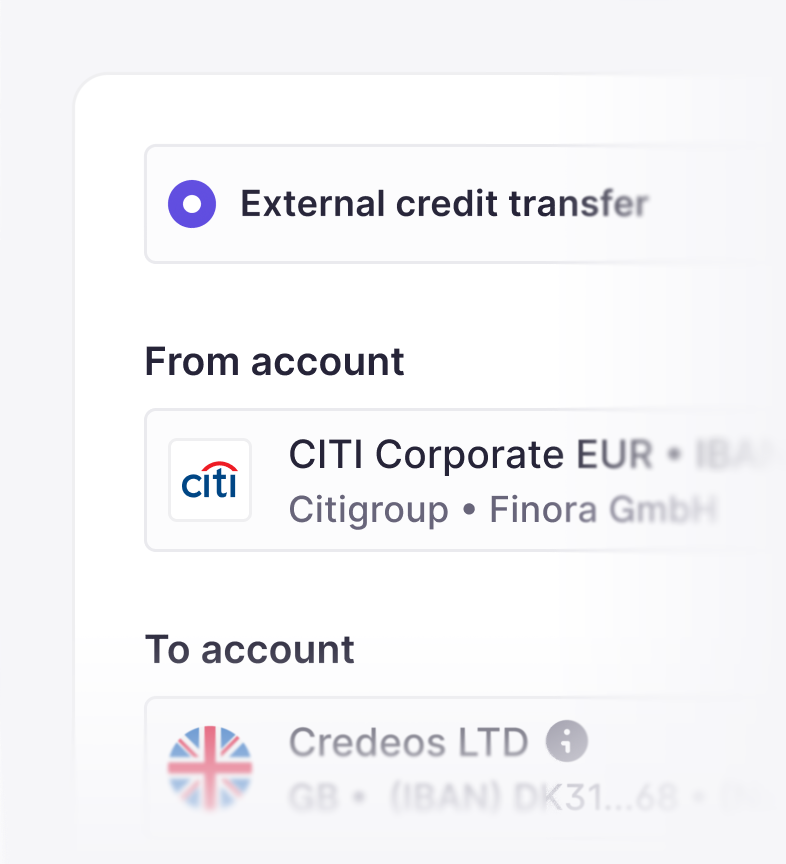 Making a payment inside the Atlar dashboard