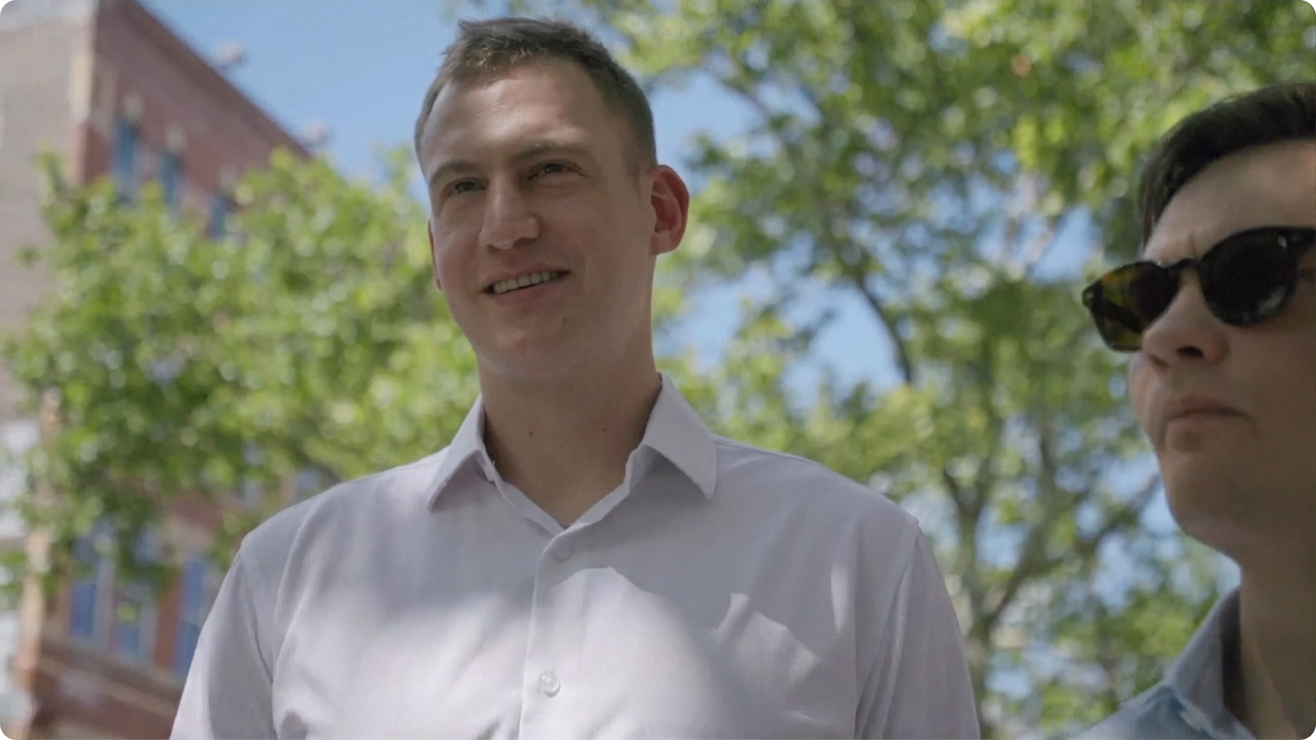 Video still from the Flex customer story