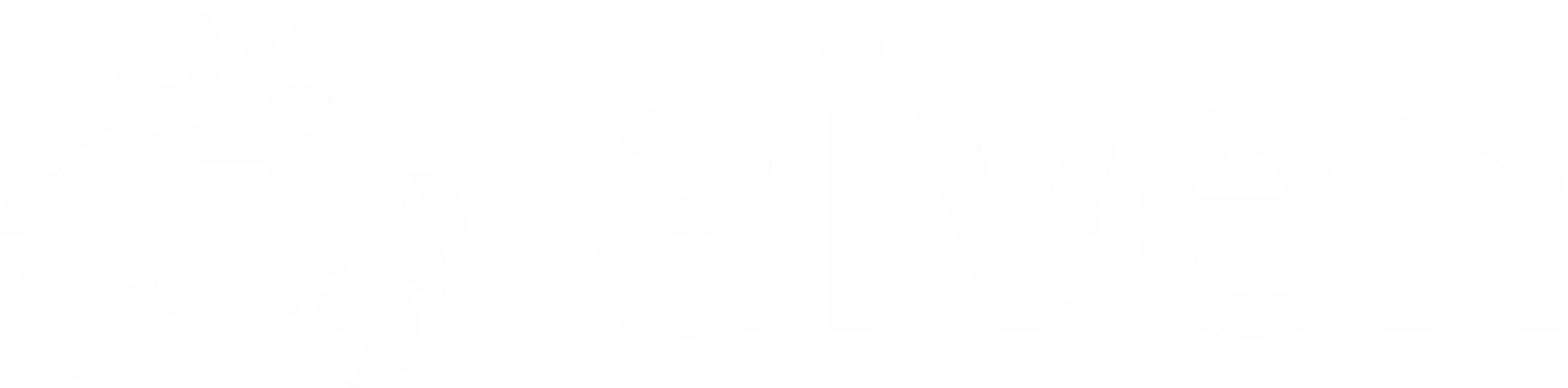 Aiven logo (white)