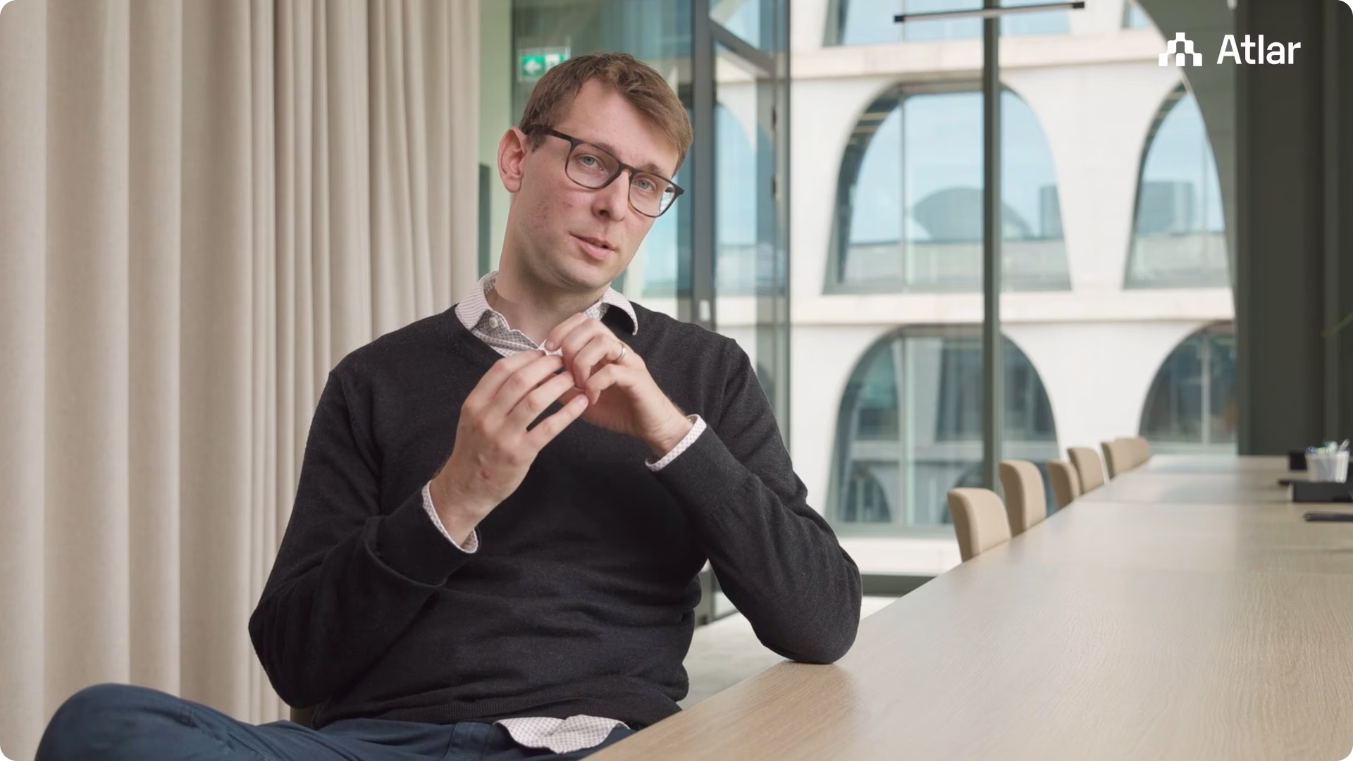 Video still from the Upvest customer story