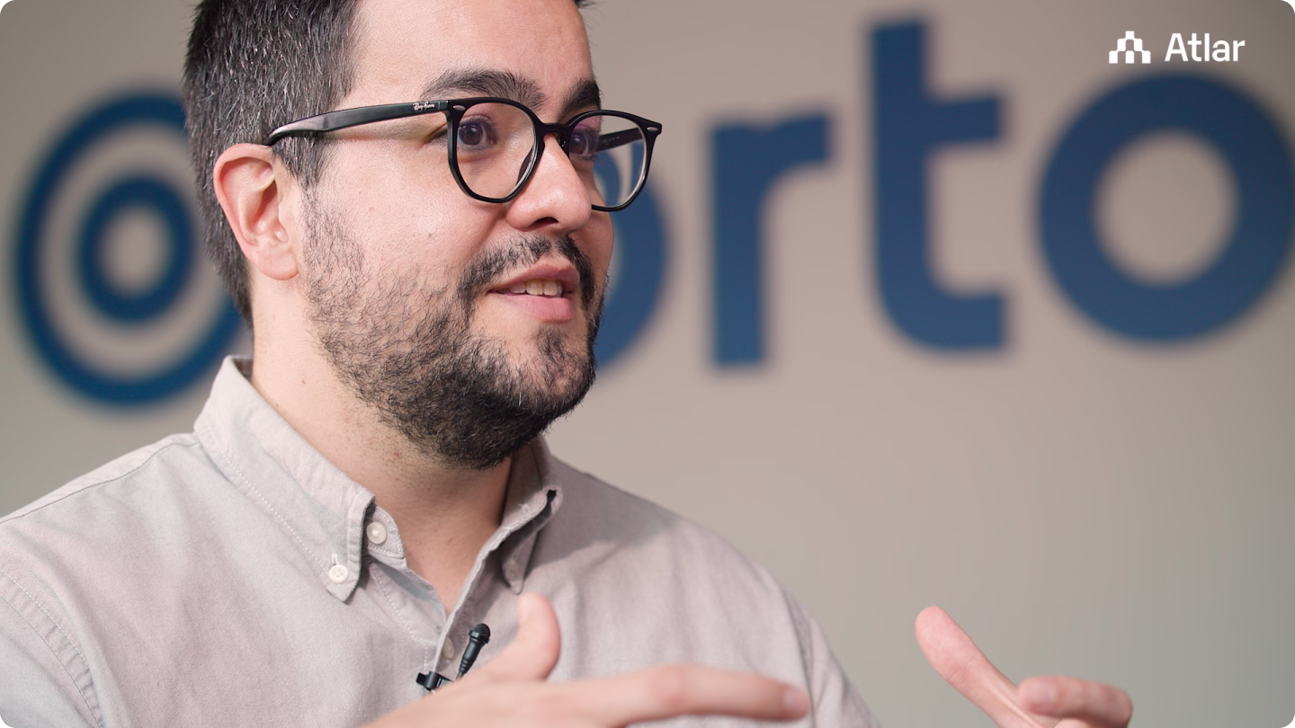Video still from the Forto customer story