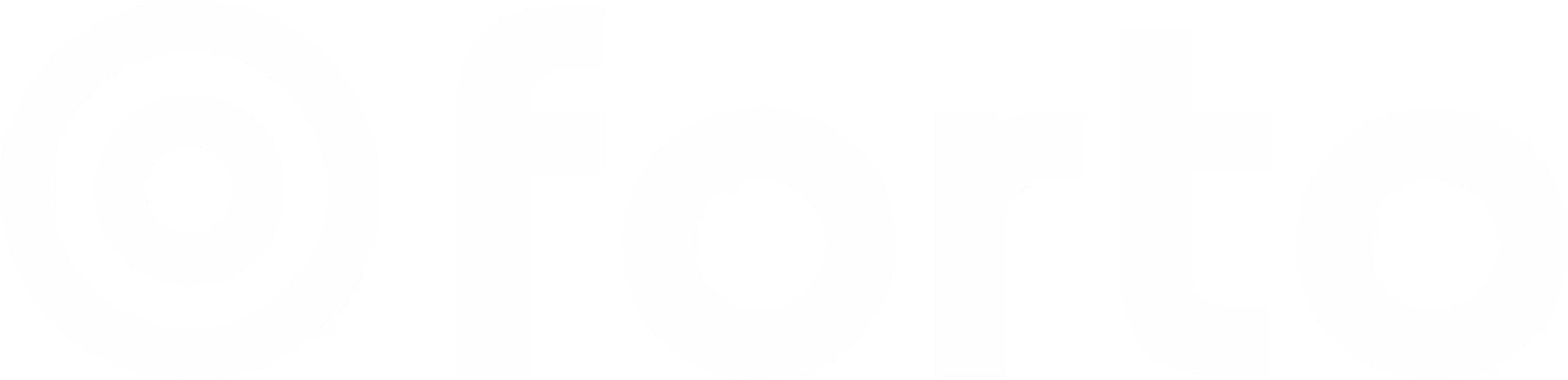 Forto logo (white)