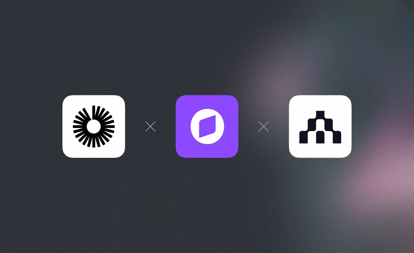 Banking Circle, Mondu, and Atlar logos in a row over a blurred background