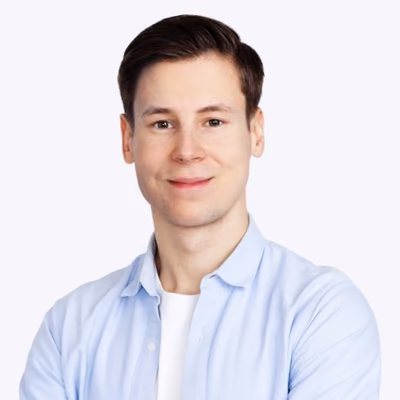 Headshot of Matias Salonen, Finance Lead at Lovable