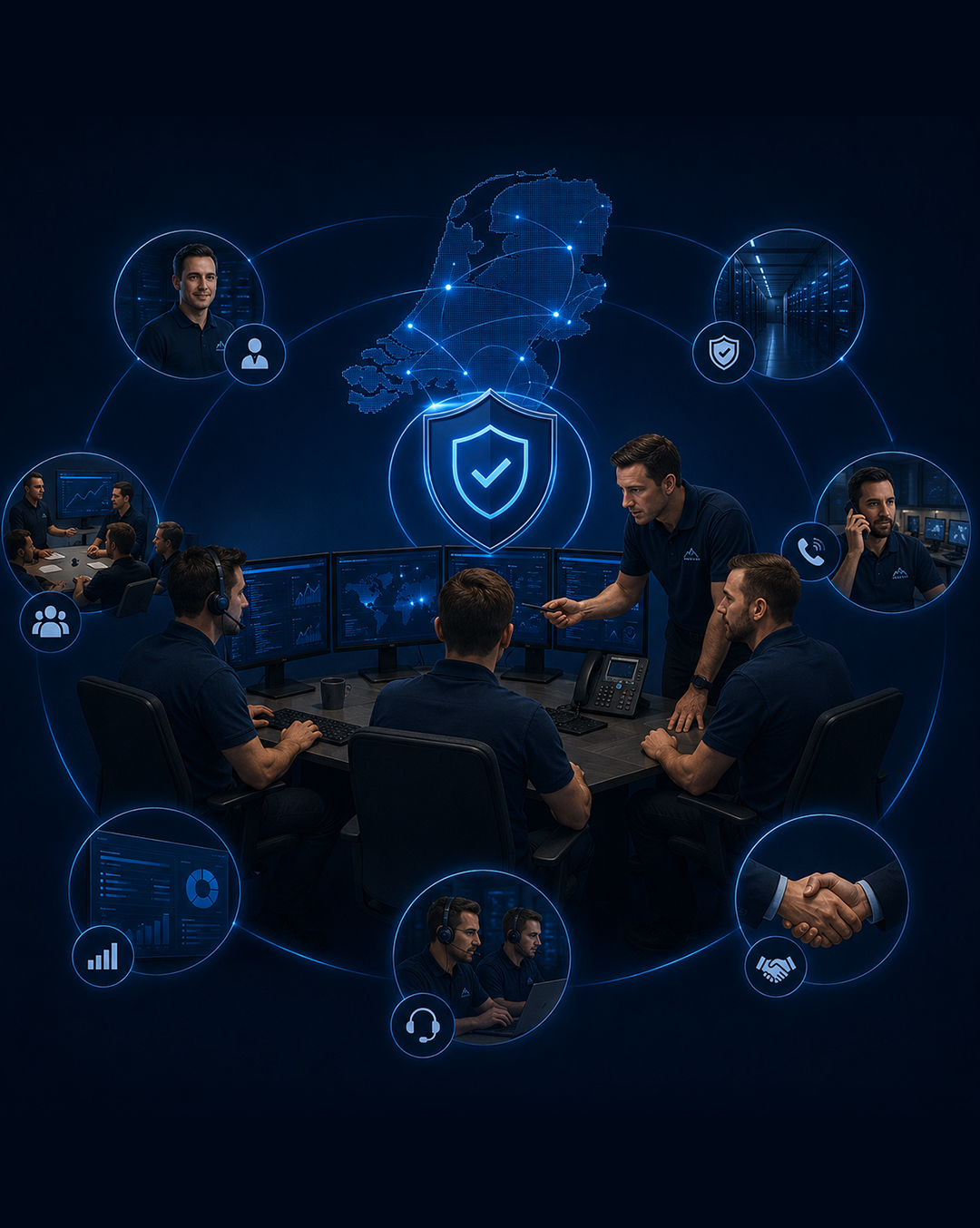 24/7 netwerk monitoring door cybersecurity engineers op arnhem