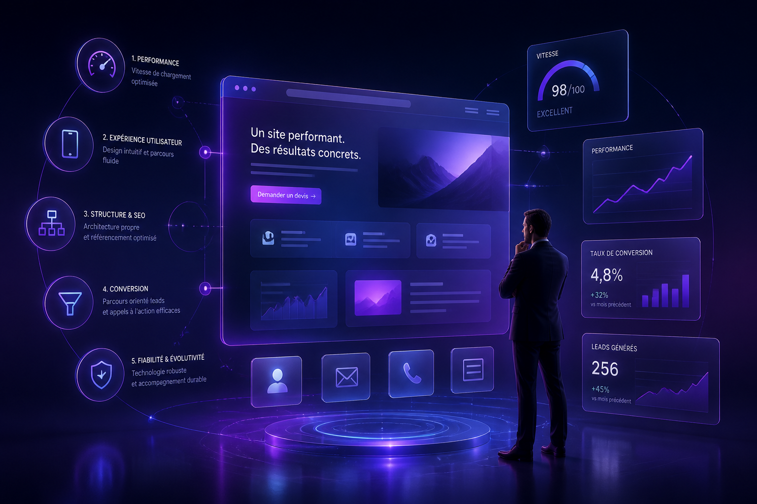 agence-webflow-lyon-5-criteres-site-performant-leads