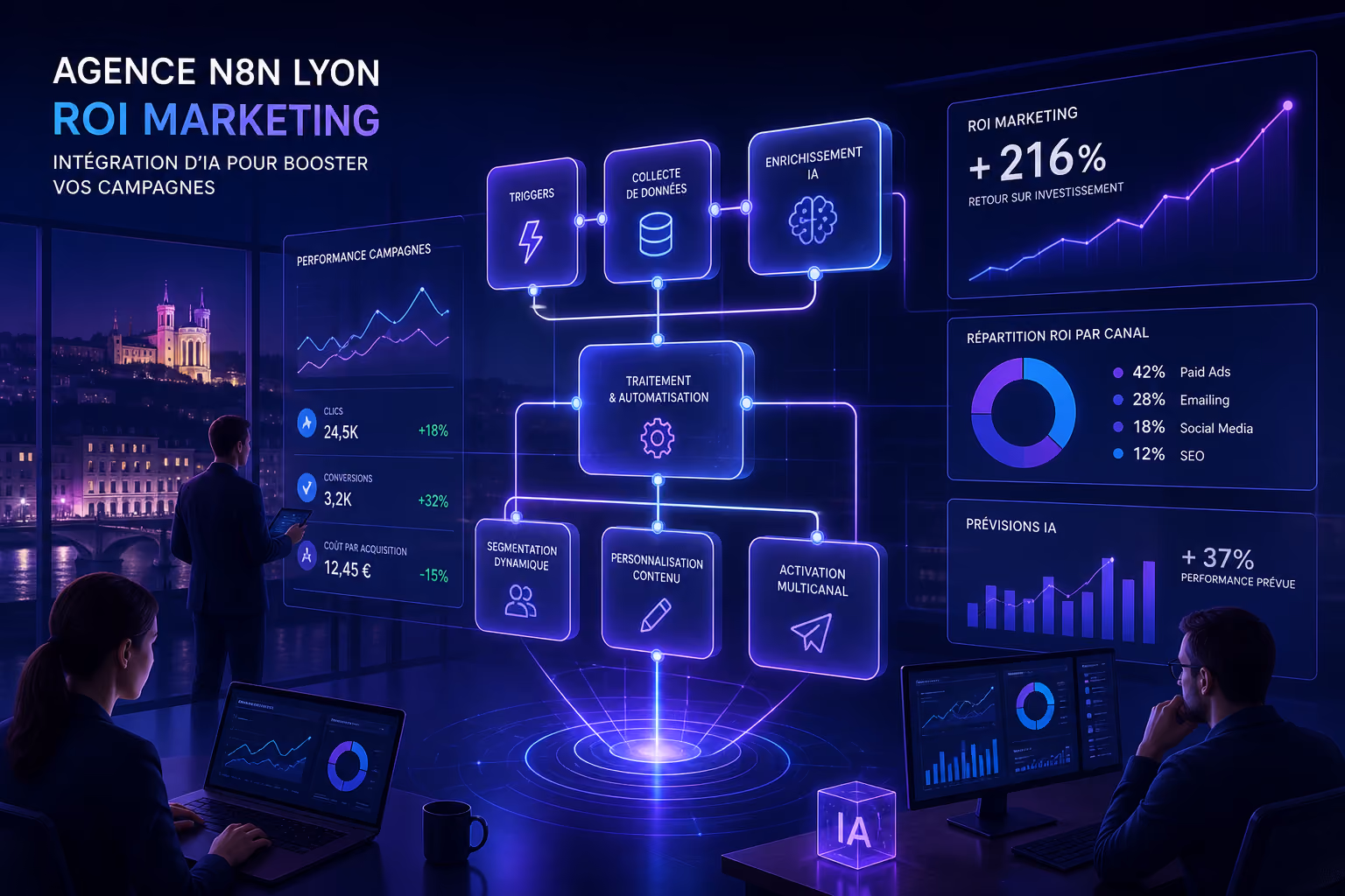 agence-n8n-lyon-roi-marketing-ia-campagnes