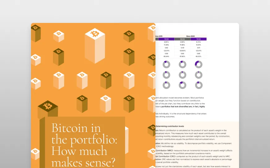 Bitcoin in the portfolio: How much makes sense?