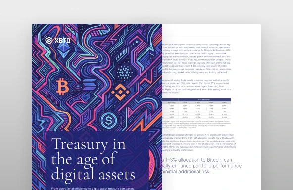 treasury in the age of digital assets preview