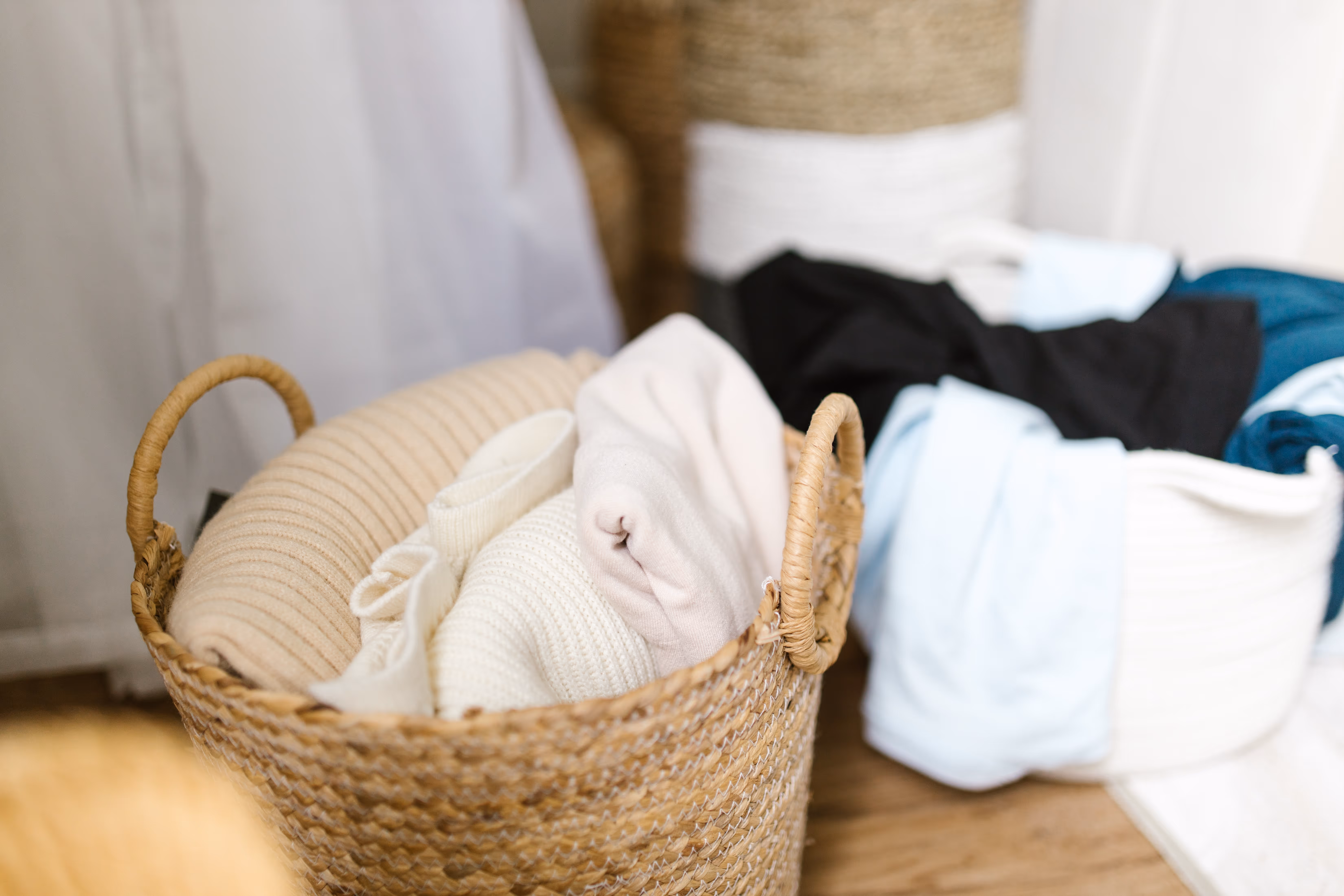 Laundry stock photo