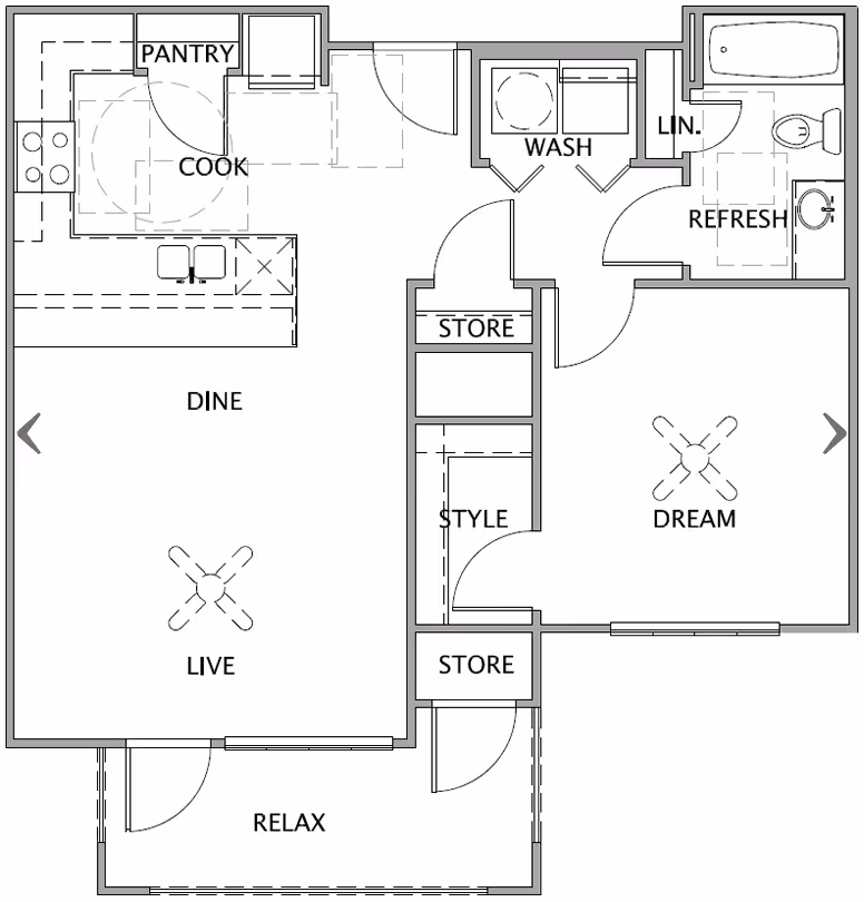Floor plan layout
