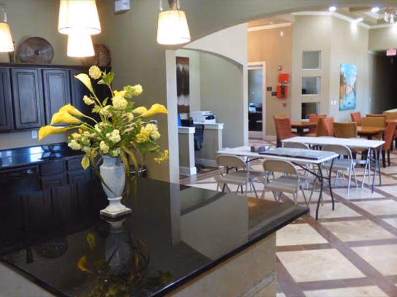 Community seating area