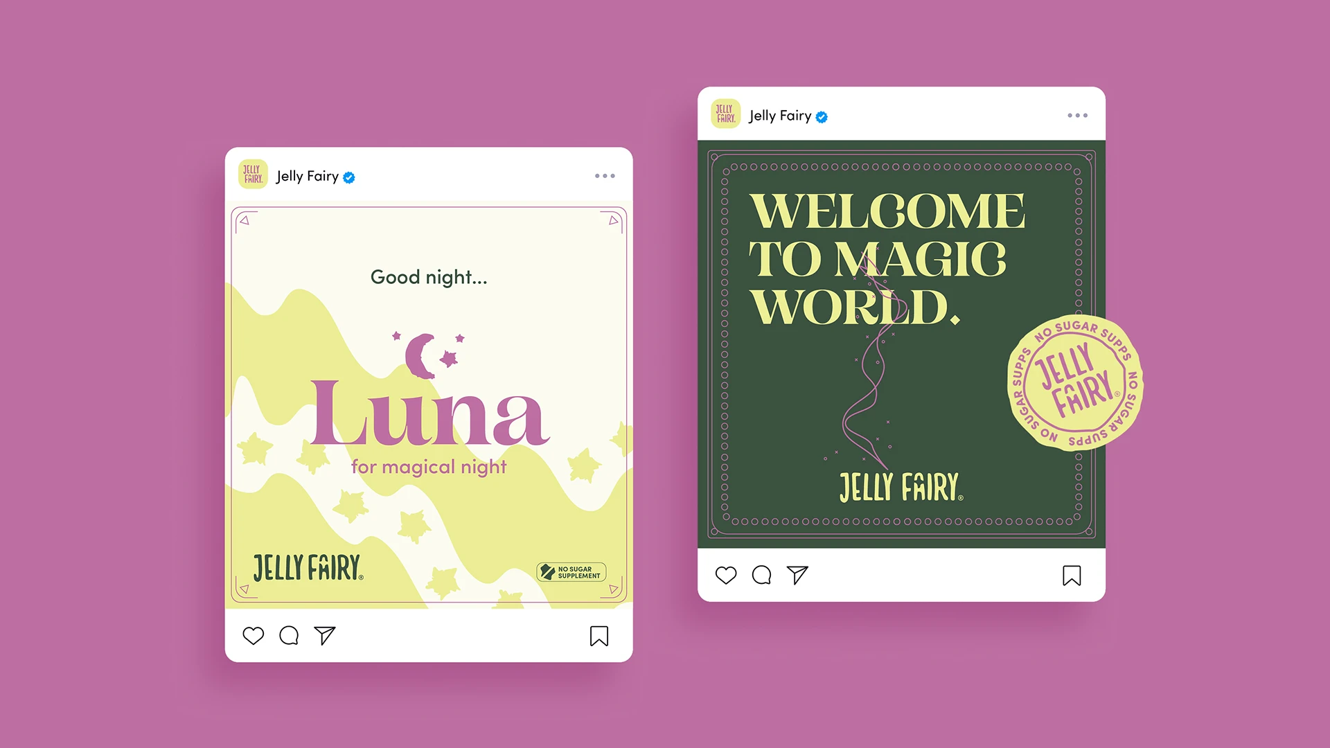 Posty Instagram Jelly Fairy