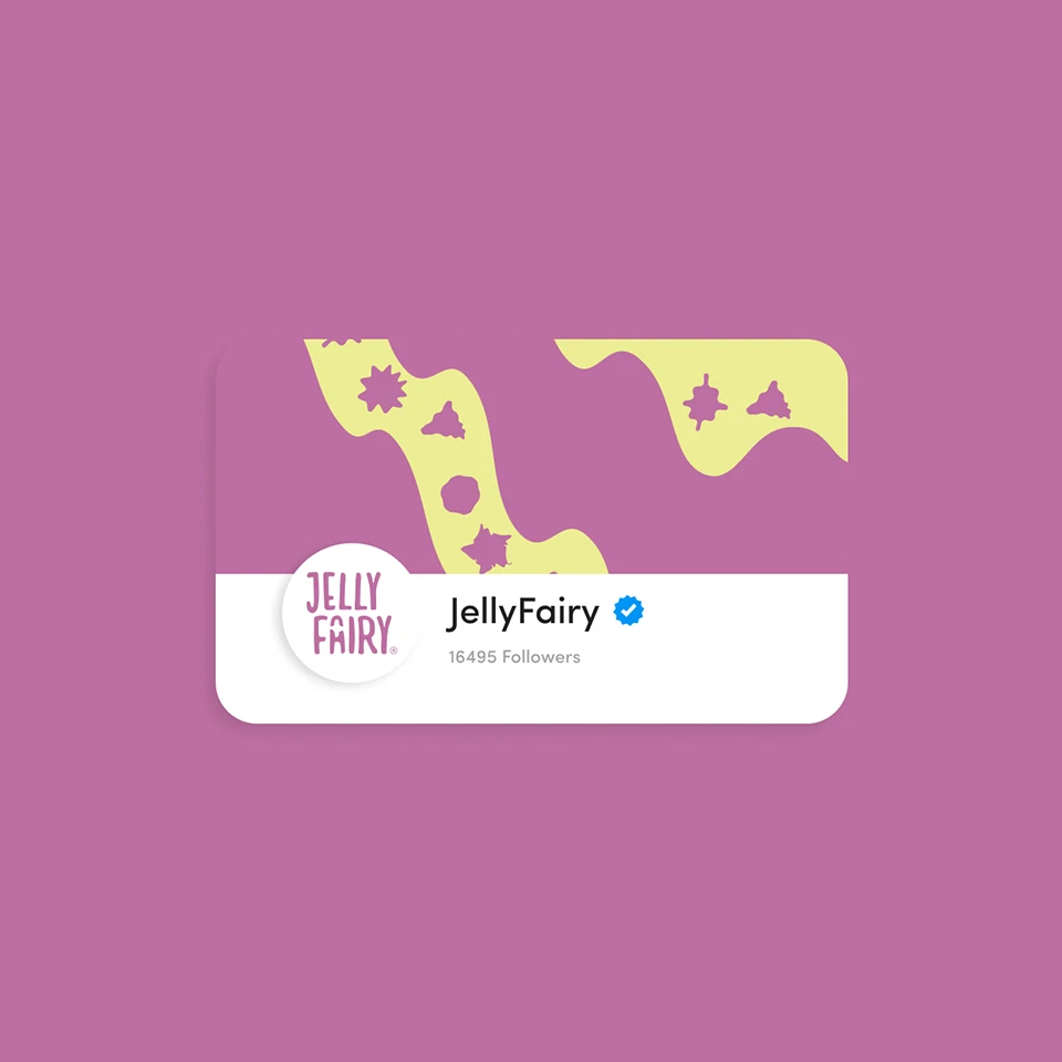 Grafika profilu Instagram Jelly Fairy