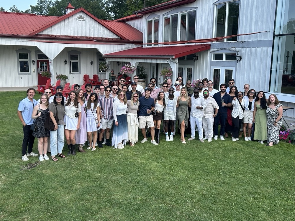 The full DealMaker team at a Toronto offsite