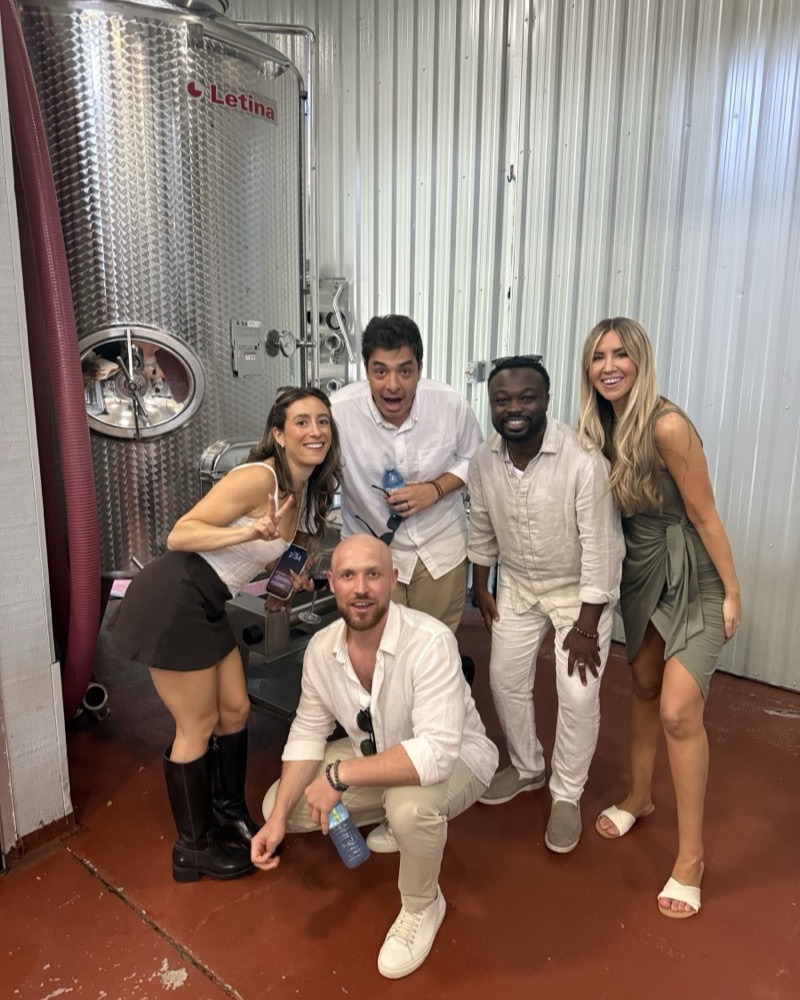 DealMaker team at a Toronto winery