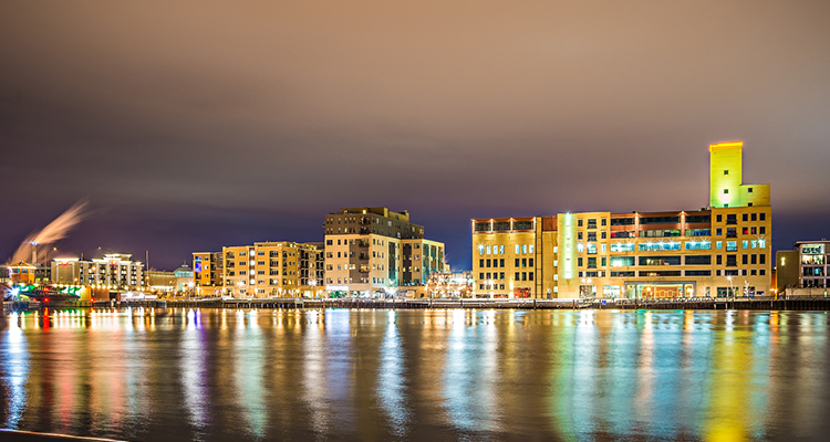 Green Bay Wisconsin Skyline