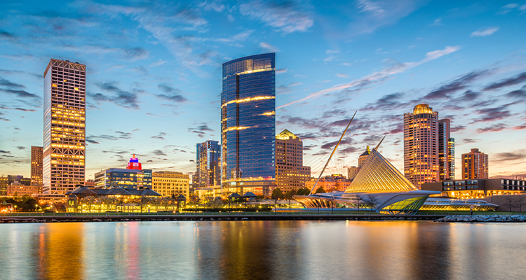 Milwaukee Wisconsin Skyline