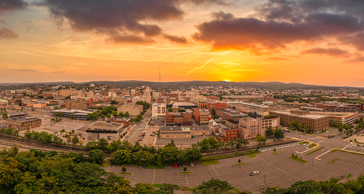 Scranton Pennsylvania Skyline