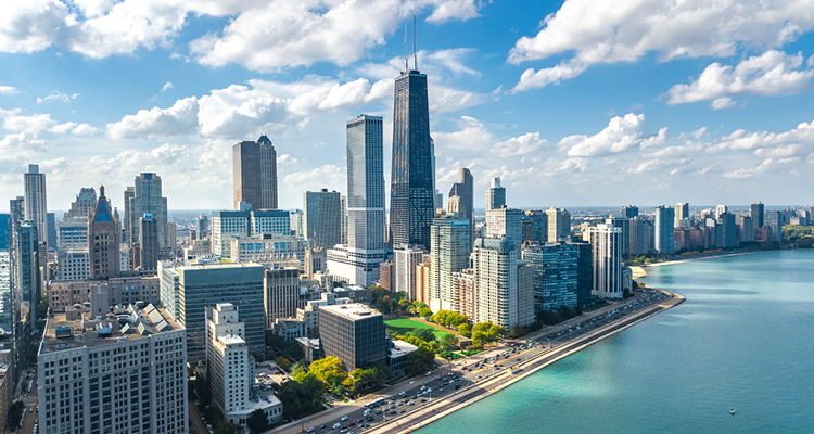 Chicago Illinois Skyline