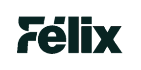 Felix brand logo with stylized text.