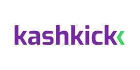 Kashkick logo featuring the word 'Kashkick' in purple with a small green triangular accent.