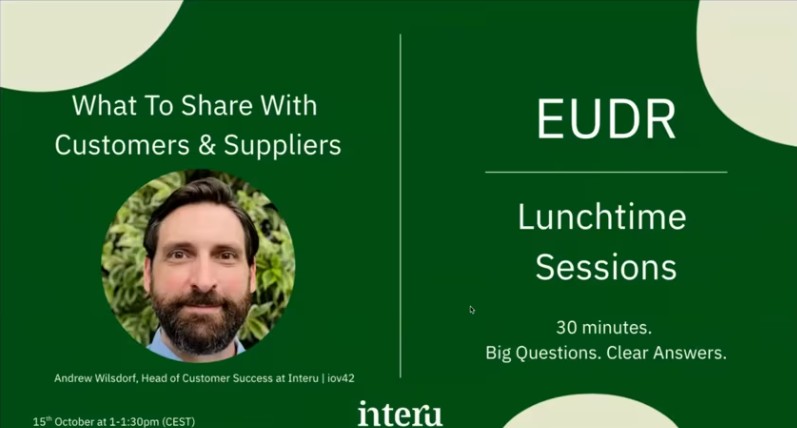 What to Share Suppliers and Customers