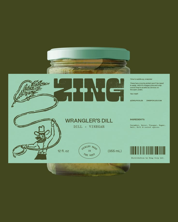 Zing Pickle Co. designed by Andreas Pedersen. Connect with them on Dribbble; the global community for designers and creative professionals.