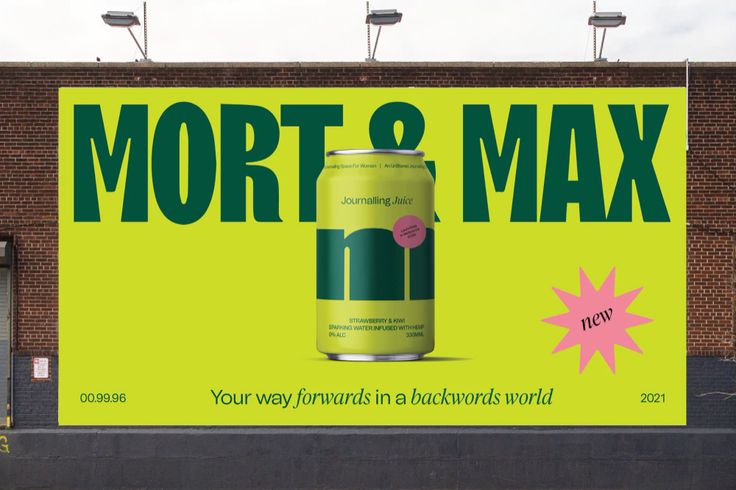 Carla Palette’s colourful identity for Mort & Max looks to set them apart in the busy CBD market — The Brand Identity