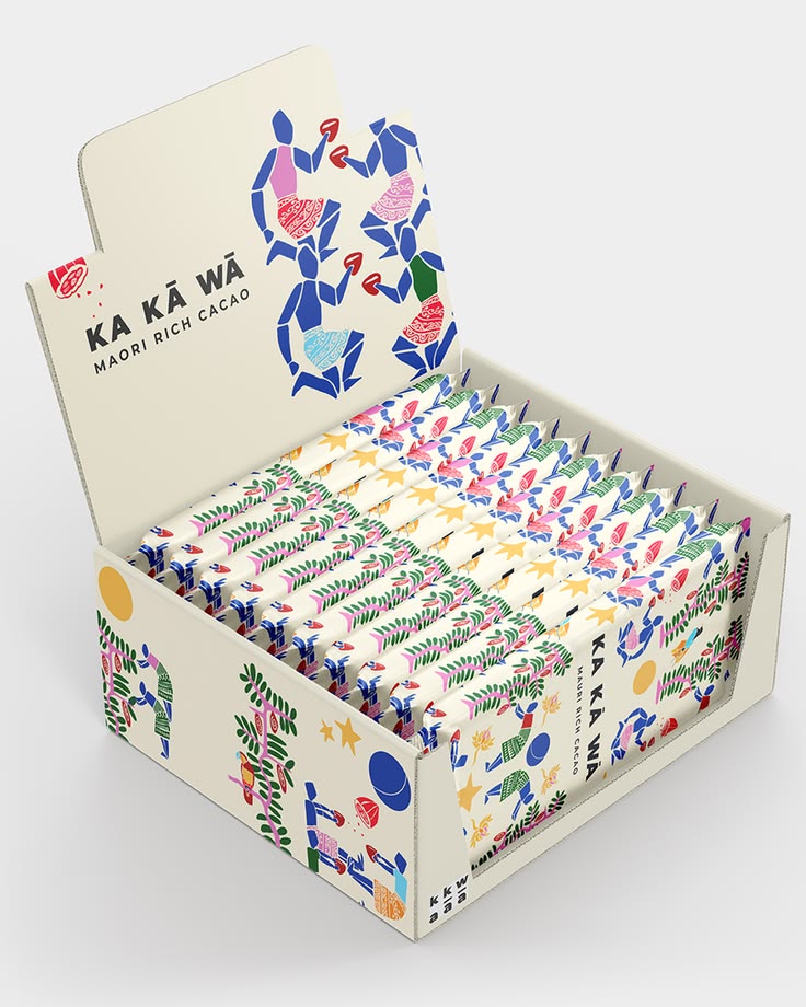 Most branding starts after the product exists. We built Ka Kā Wā the other way round. Brand and business designed together, from a blank page to a bar you can buy. Ka Kā Wā is sustainable cacao with something real underneath it. Ethically sourced bea