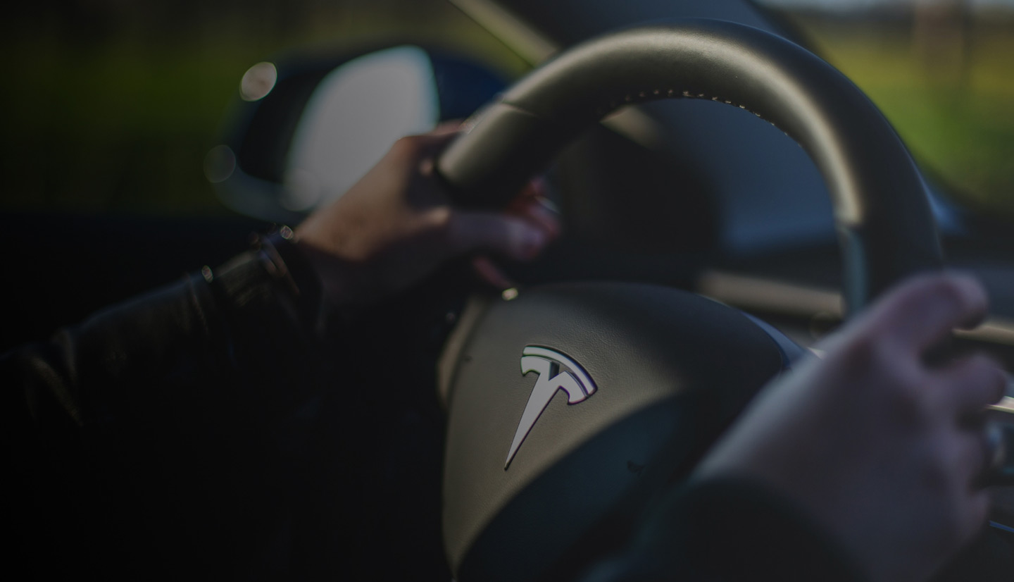 WGBW approved Tesla collision centre handling an electric vehicle