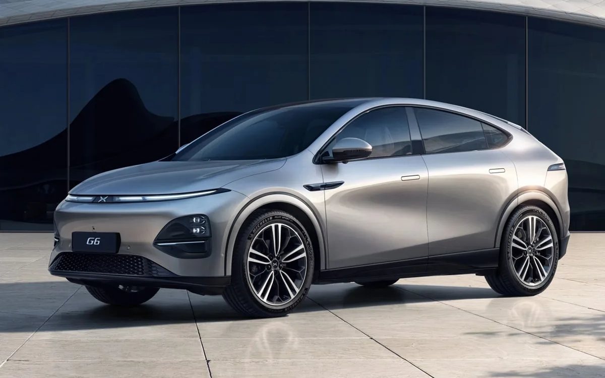 XPeng G6 electric SUV coupe repaired by WGBW