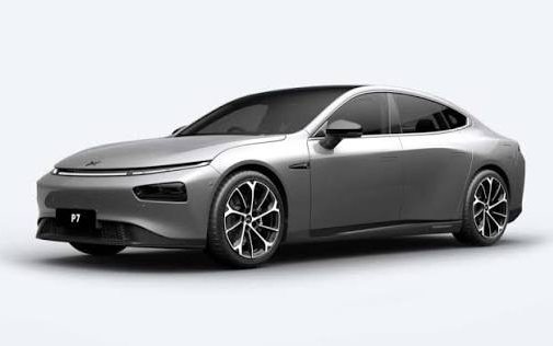 XPeng P7 electric sedan repaired by WGBW