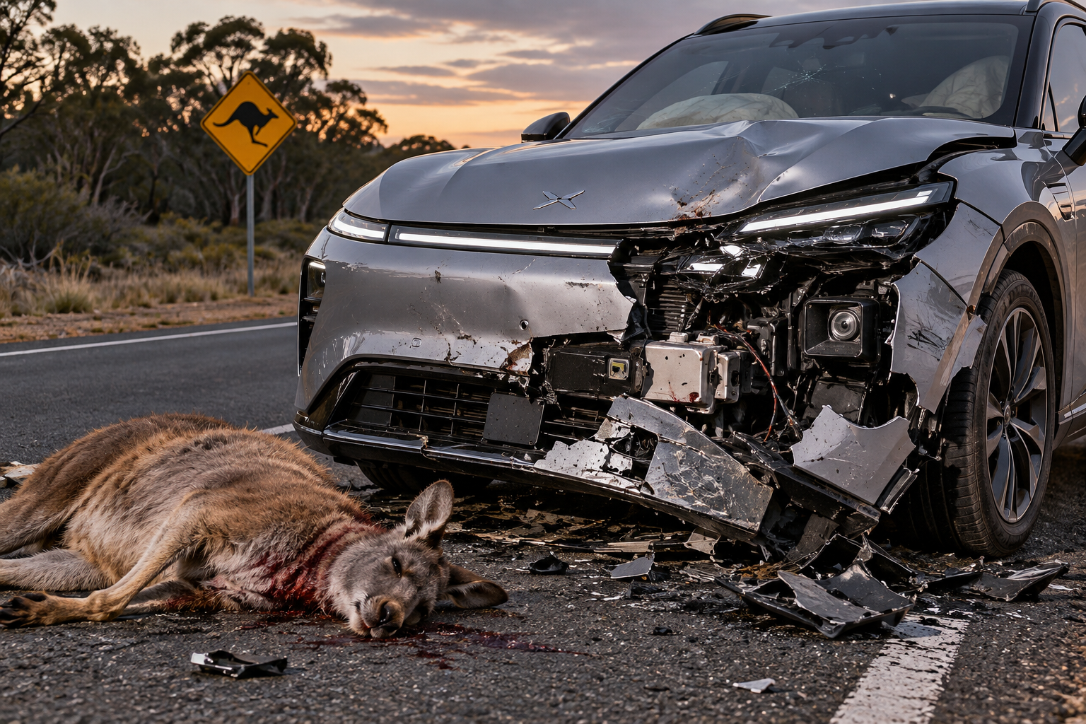 Hit a Kangaroo in the Hunter? XPeng Sensor Checks | WGBW