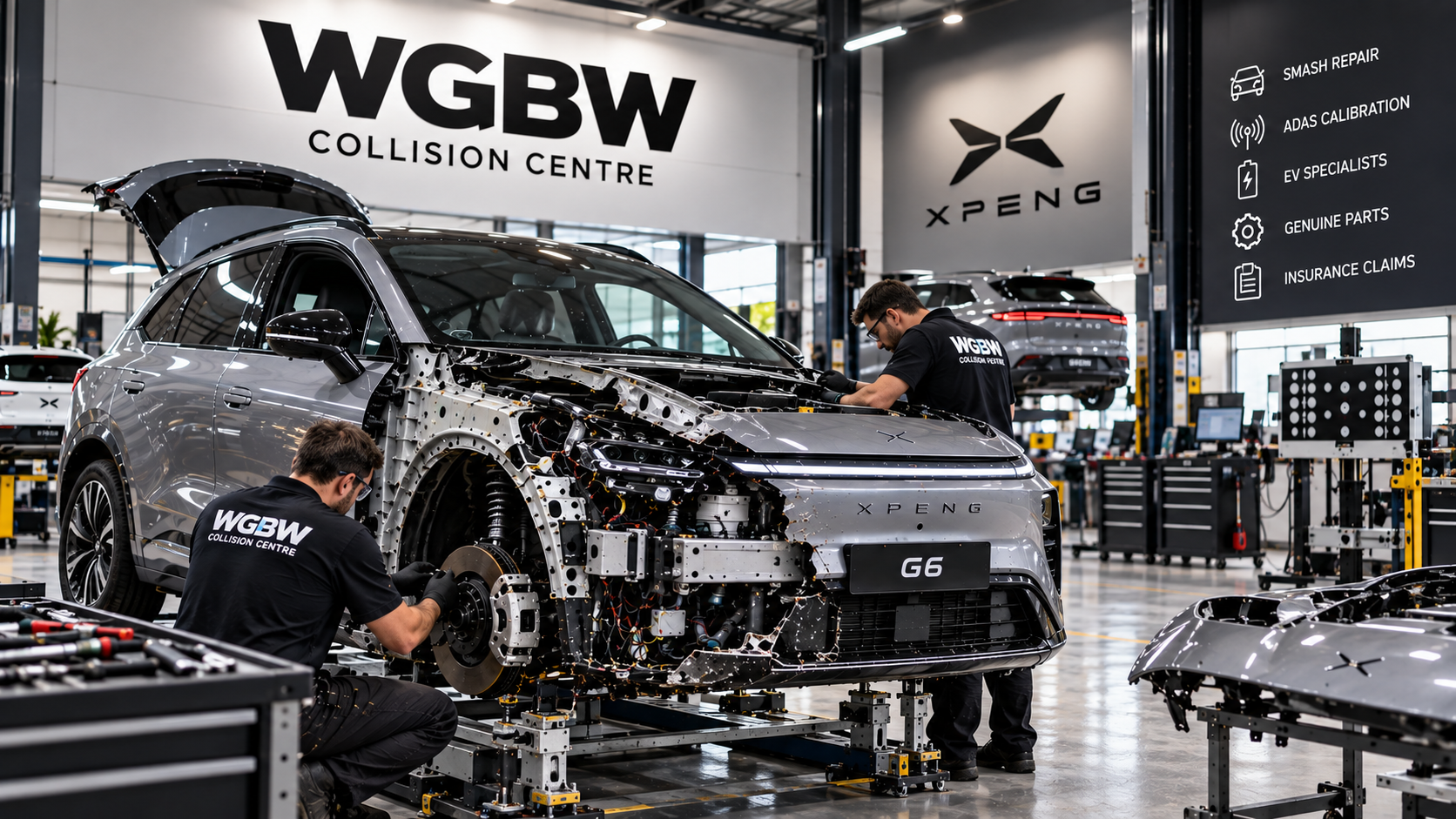 XPeng G6 Smash Repair Newcastle: Where to Go After a Crash