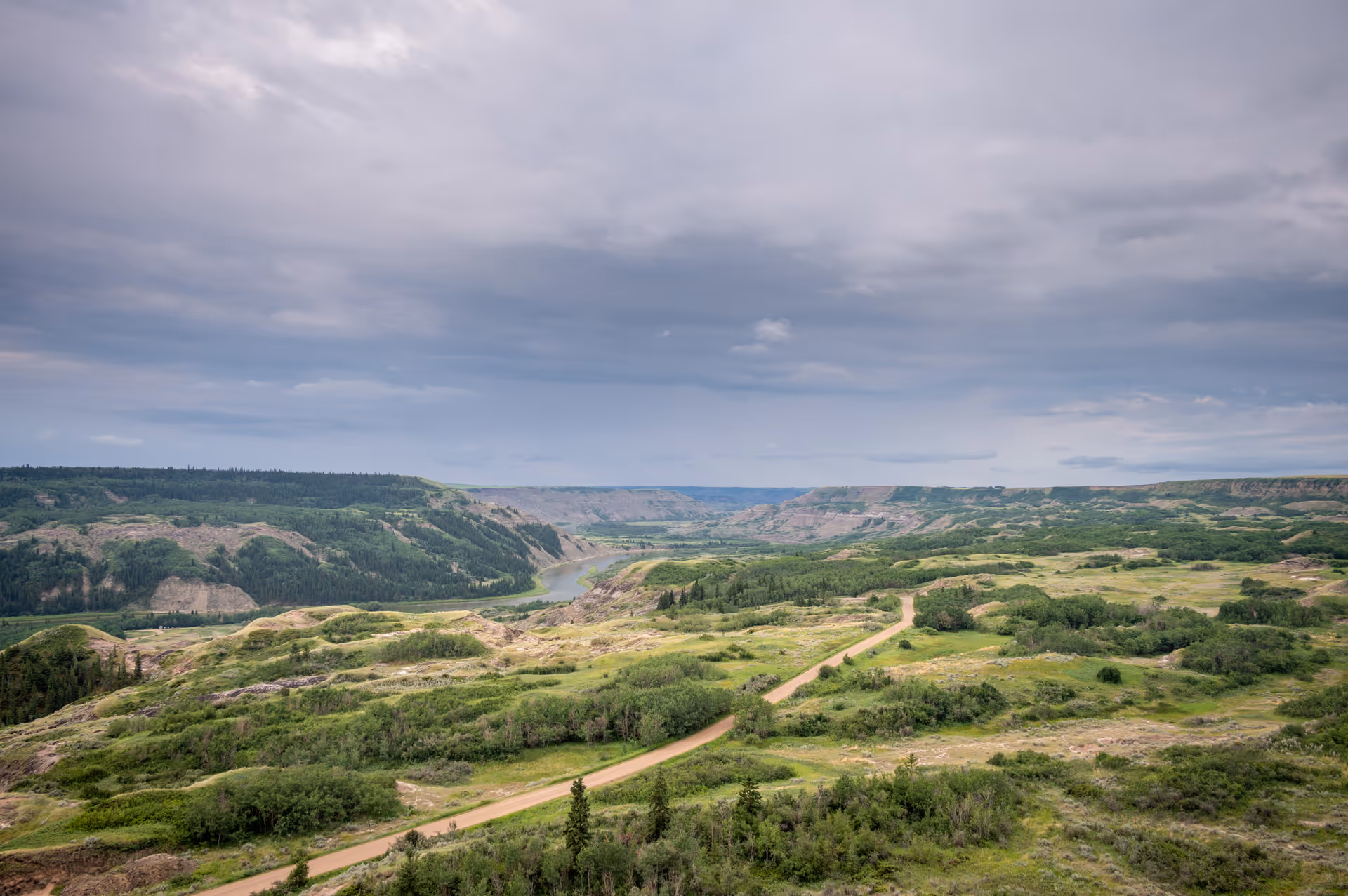 river valley