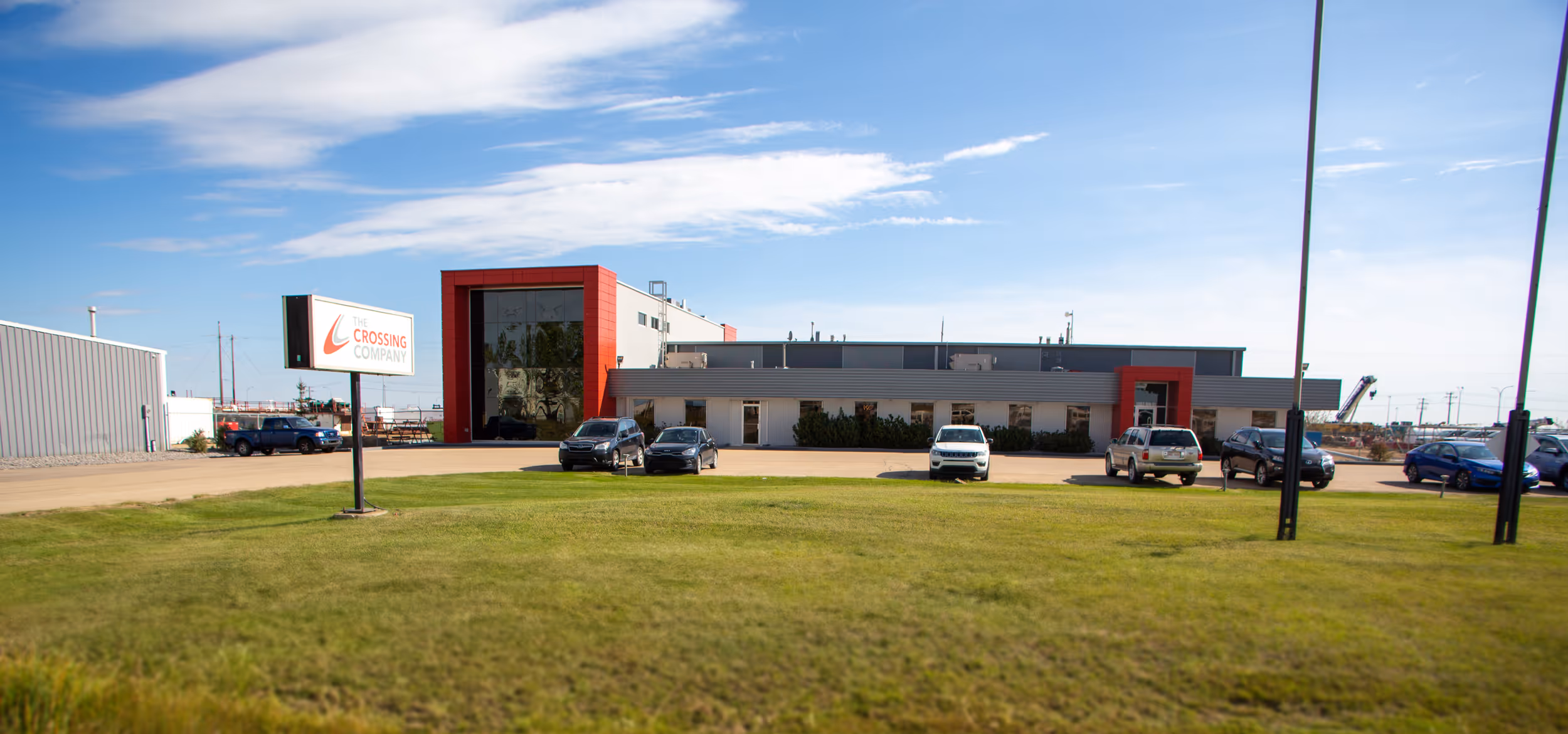 the crossing company office exterior