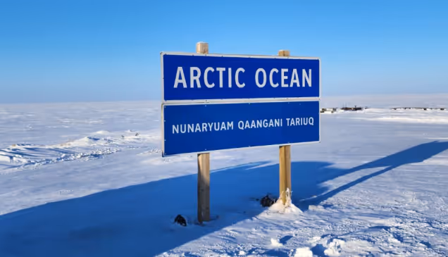 arctic ocean sign in indigenous language